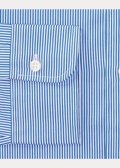 Polo Ralph Lauren Slim Fit Striped Skjorter Herre Danmark (KMJZB0752)